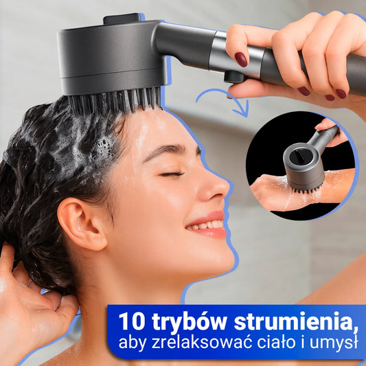 HidraSpa – Relaksujący prysznic z 10 trybami strumienia