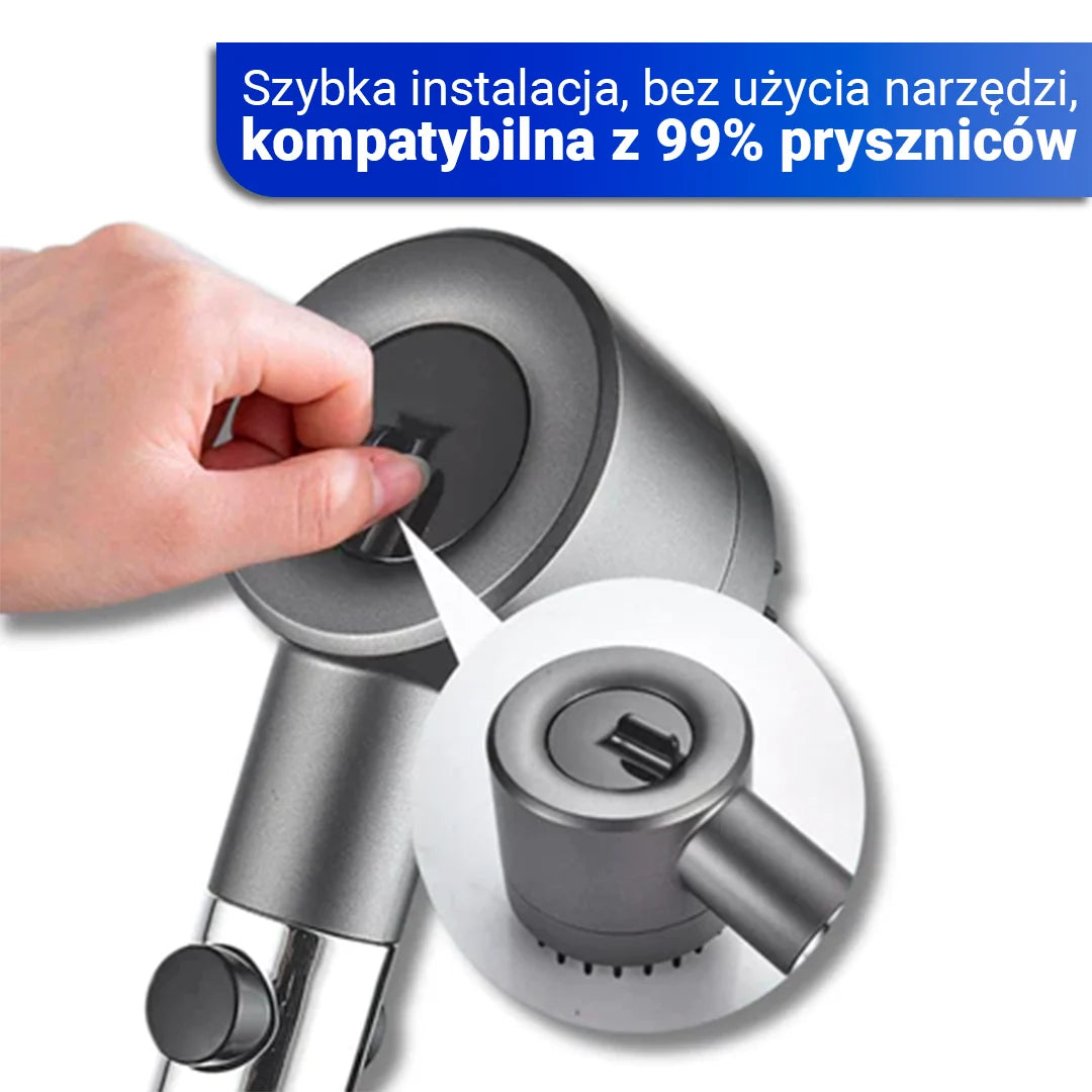 HidraSpa – Relaksujący prysznic z 10 trybami strumienia