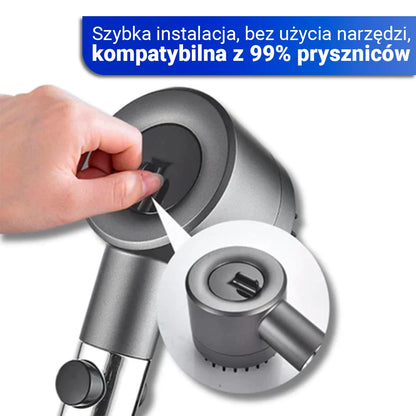 HidraSpa – Relaksujący prysznic z 10 trybami strumienia