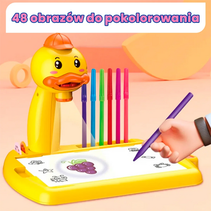 MagicDraw Proyector: Stolik do Rysowania z Projekcją i 12 Akcesoriami
