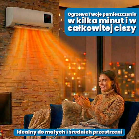 SplitMax | Kompaktowy klimatyzator z funkcją ogrzewania – 220V